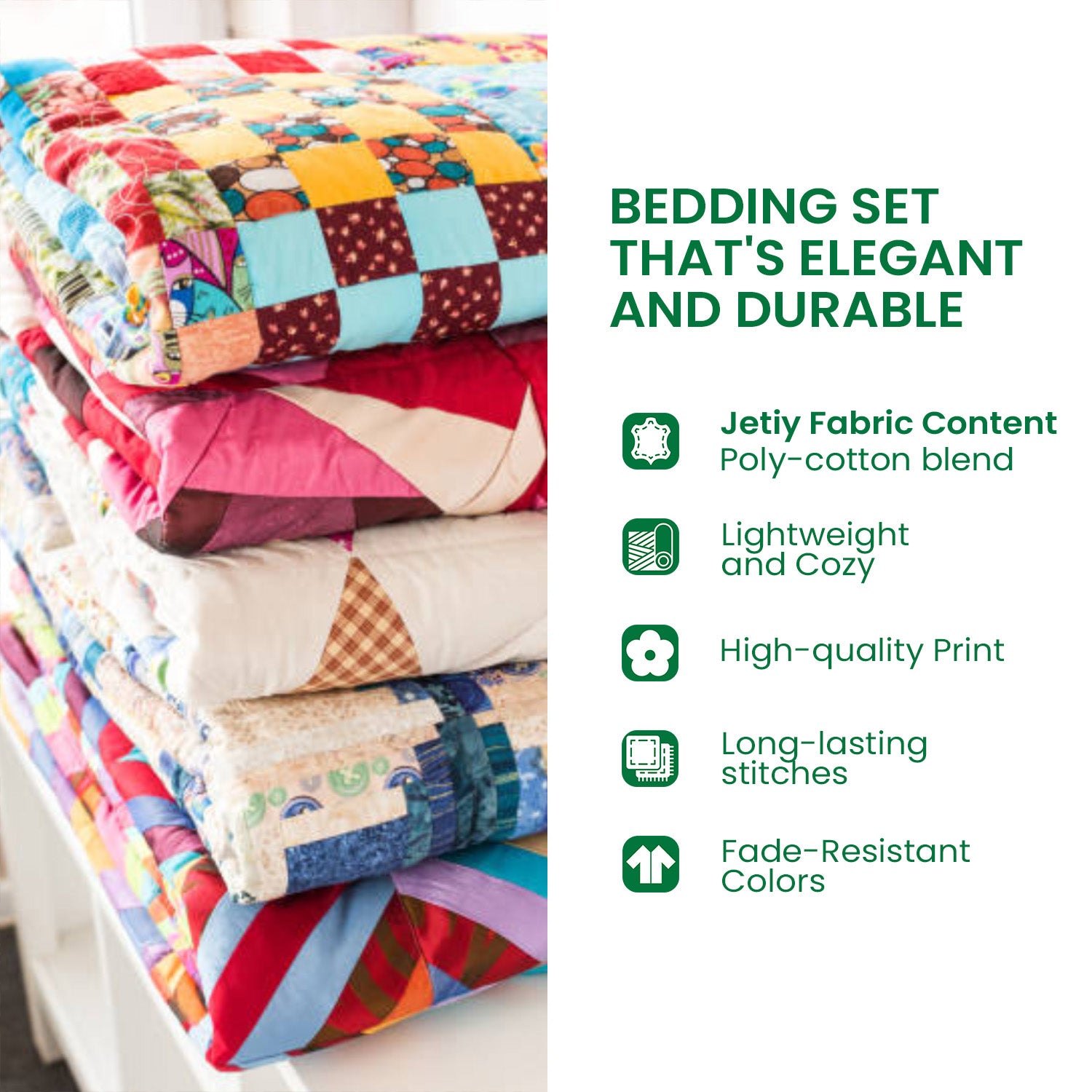 Coastal Harmony 3-Piece Quilted Bedding Set NCU0DV9936