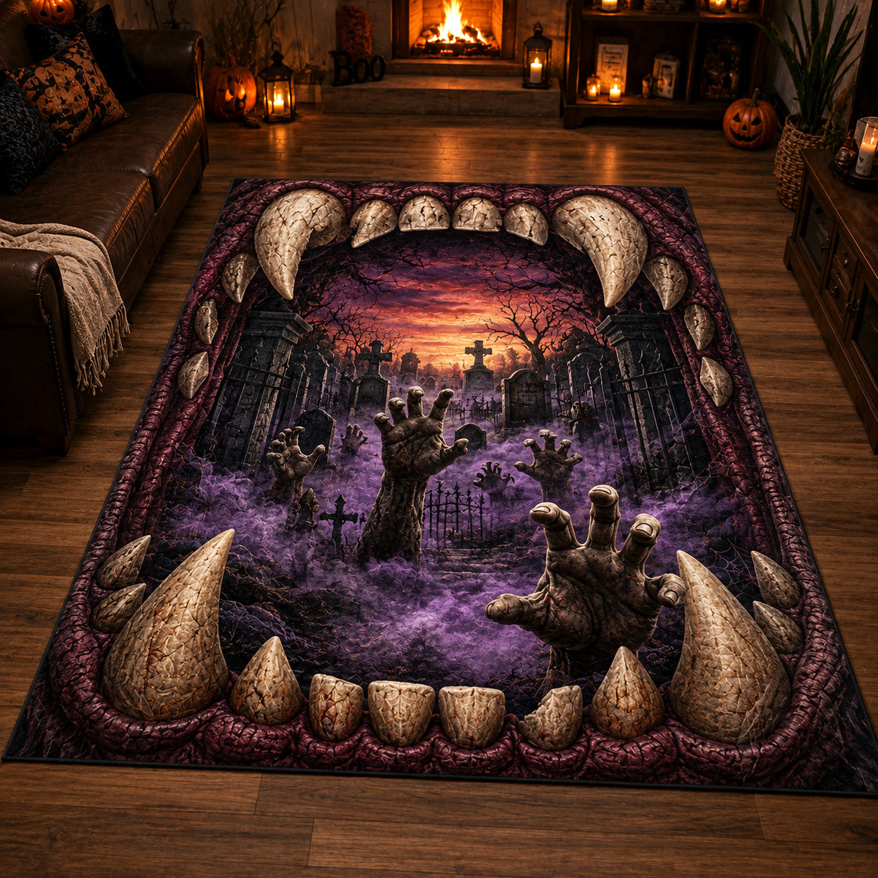 Haunted Rift Area Rug NCU0TV2059