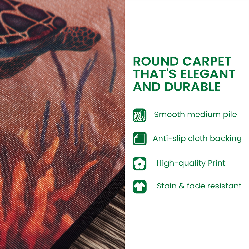 Phantom Hollow Round Carpet NCU0TD2950