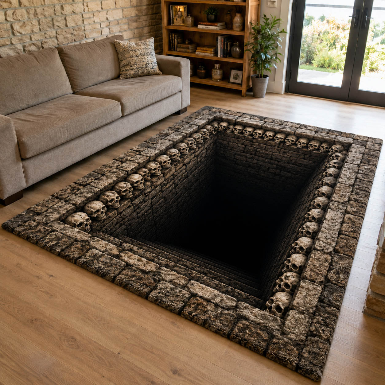 Silent Abyss Area Rug NCU0TD2948
