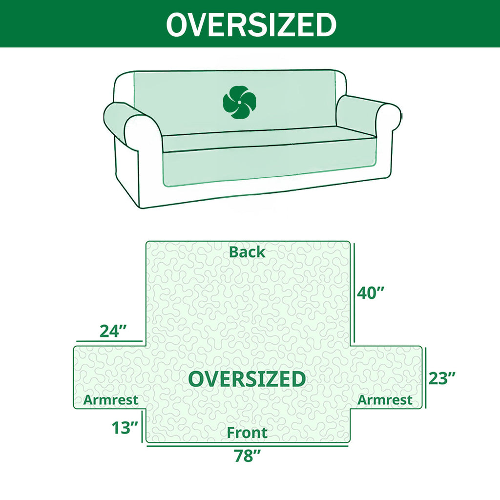 Tropical Charm Quilted Sofa Cover NCU0TD2988