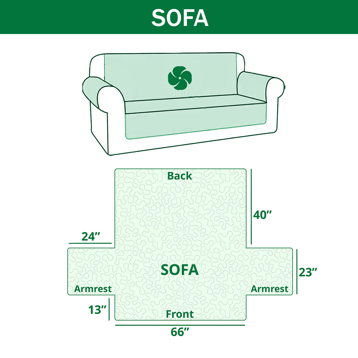 Haunted Relaxation Quilted Sofa Cover NCU0PT11898