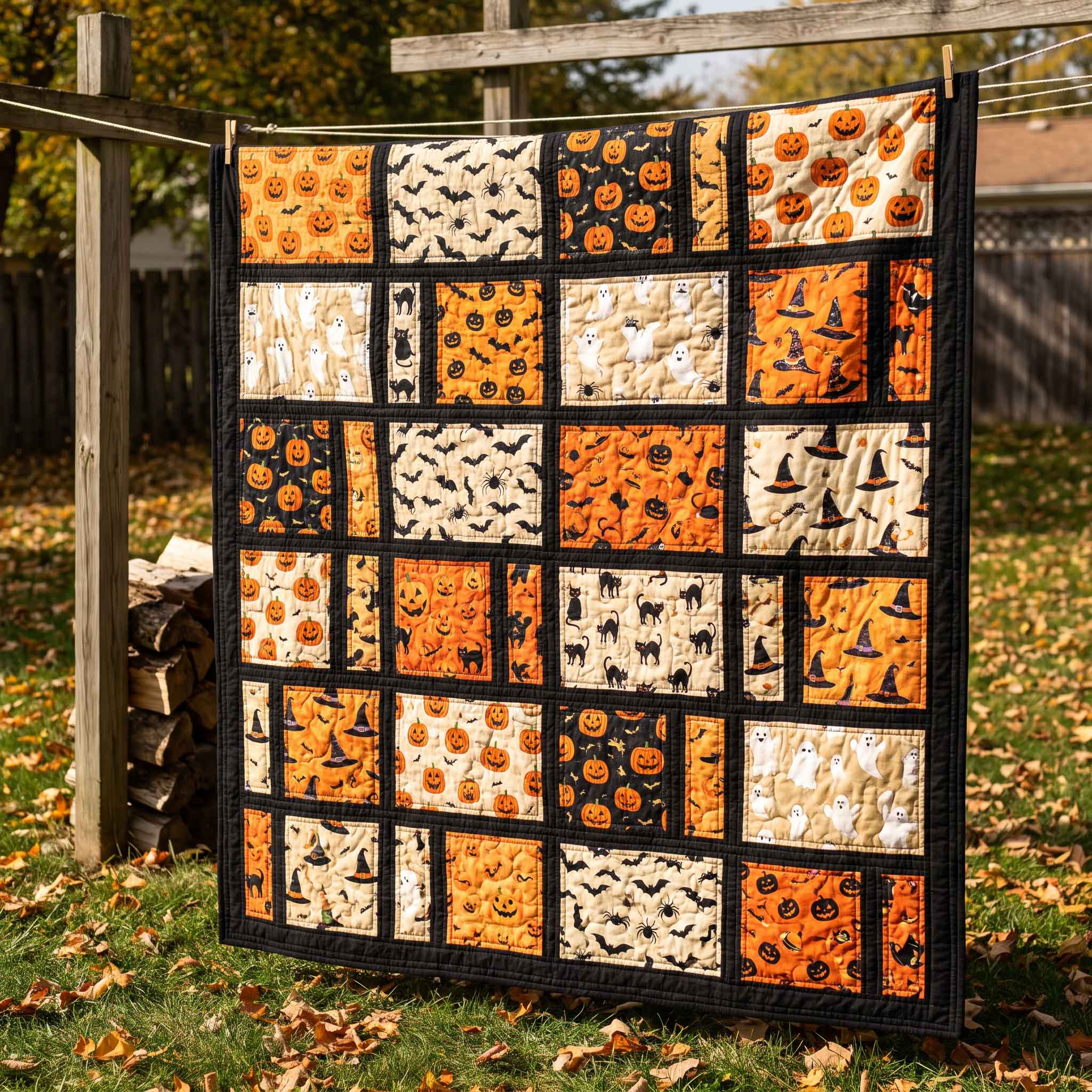 Traditional Patch Quilted Blanket NCU0TD3006